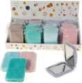 Lusterko w pluszowym etui MIX - tantis.pl