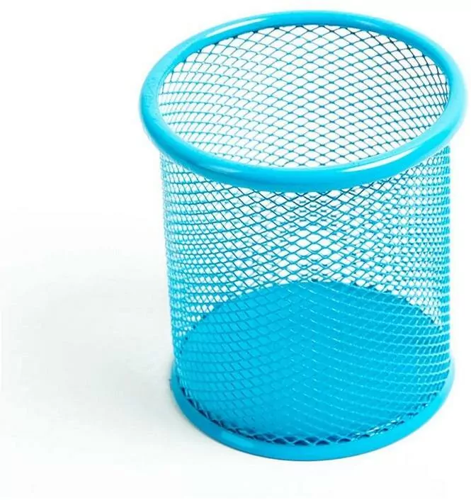 Kubek na długopisy. Siatka niebieski - tantis.pl