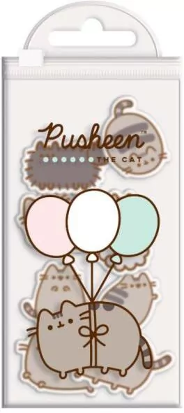 Zestaw gumek z nadrukiem Pusheen, 8 sztuk - tantis.pl