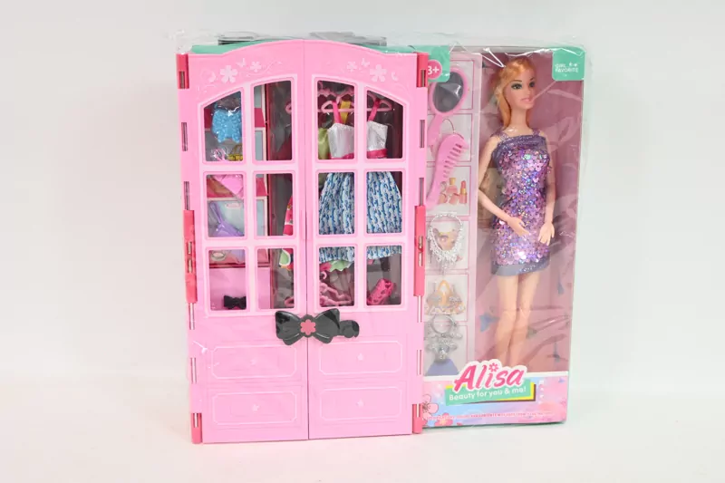 Lalka Alisa z szafą 2001270 - tantis.pl