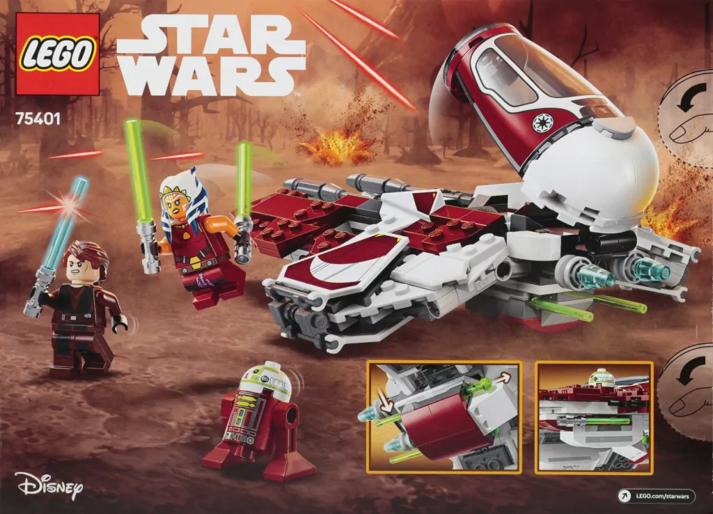 LEGO® Interceptor™ Jedi Ahsoki 75401 - tantis.pl