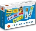 Czytam wyrazy. Gra edukacyjna - tantis.pl