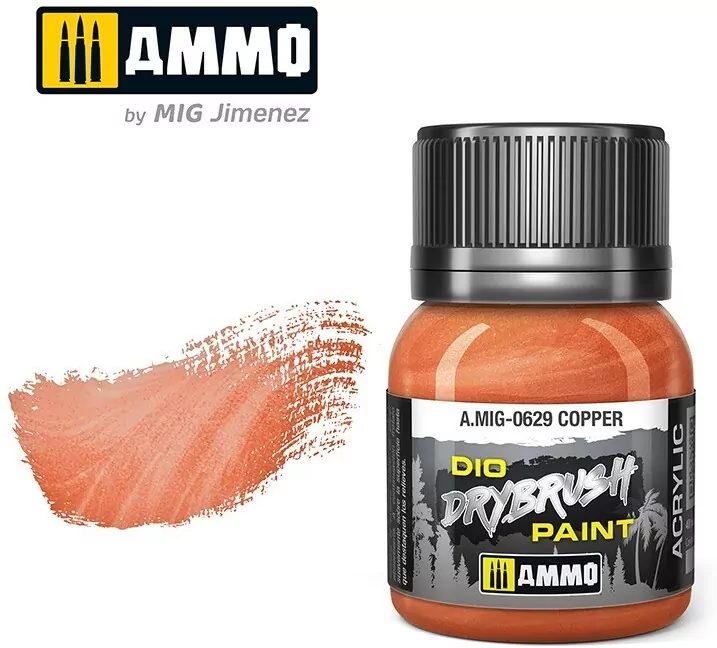 Ammo: DIO Drybrush - Copper - tantis.pl