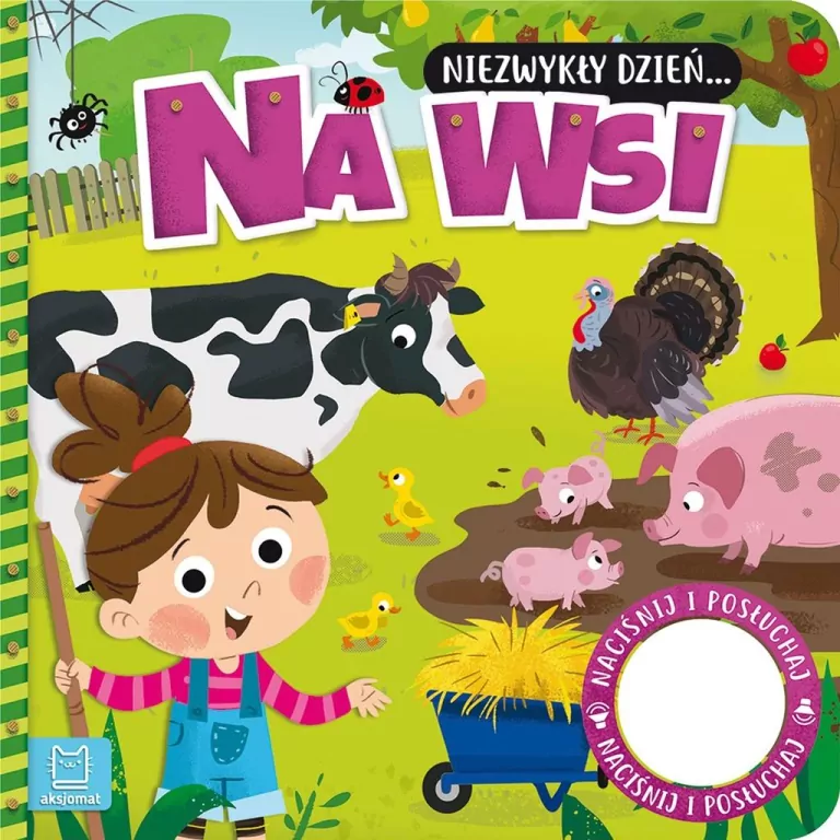 Niezwykły dzień... Na wsi. Książeczka z dźwiękiem - tantis.pl