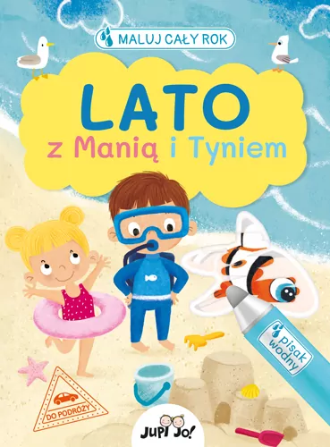 Zdrapywanki z Manią i Tyniem. Lato - tantis.pl