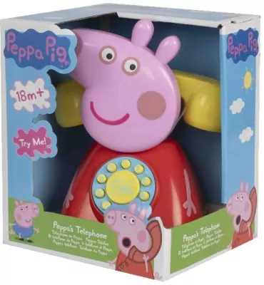 Świnka Peppa. Interaktywny telefon
