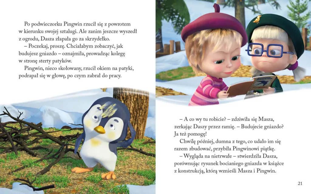 Masza i Niedźwiedź. Bajki 5 minut przed snem 3 - tantis.pl