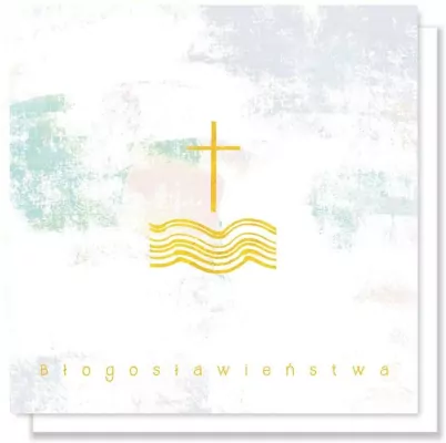 Kartka okolicznościowa: Chrzest - błogosławieństwa