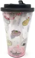 Kubek ze słomką i pokrywką Pusheen Sushi Cat - tantis.pl