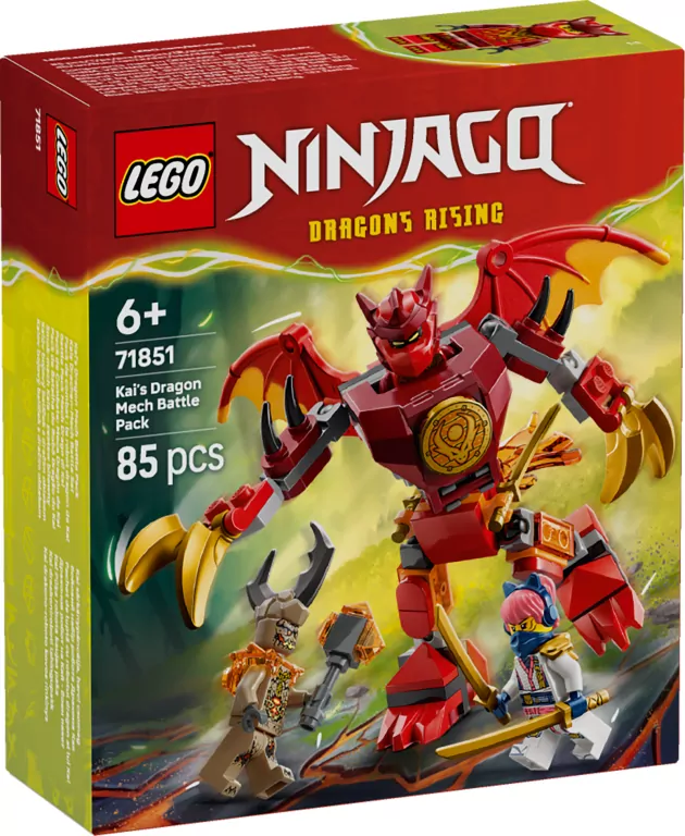 LEGO® Ninjago. Smok-mech Kaia 71851 - tantis.pl