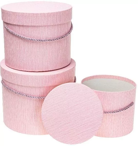 Pudełko Flower Box różowy ROZETTE - tantis.pl