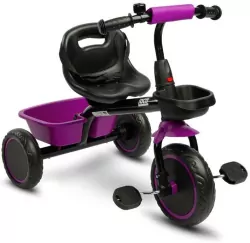 Rowerek 3-kołowy Loco fioletowy