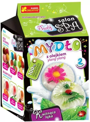 Mydło z olejkiem ylang-ylang. Kwitnąca łąka