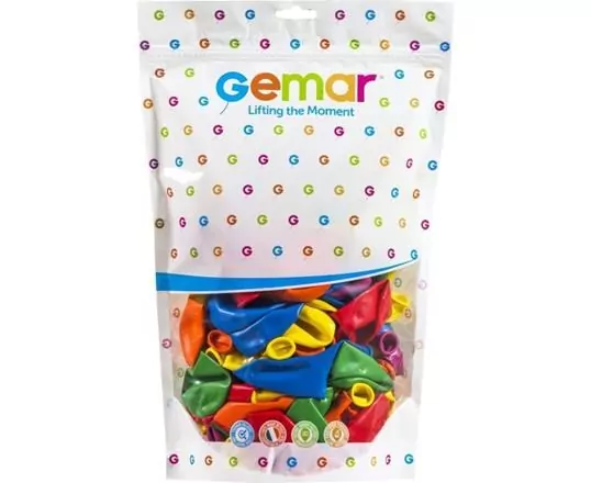 Balony pastelowe różnokolorowe 25,4cm, 50 sztuk - tantis.pl