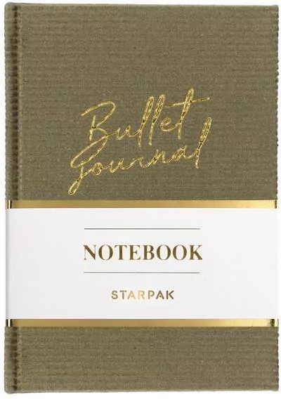 Notes A5/80K sztruksowy oliwka - tantis.pl