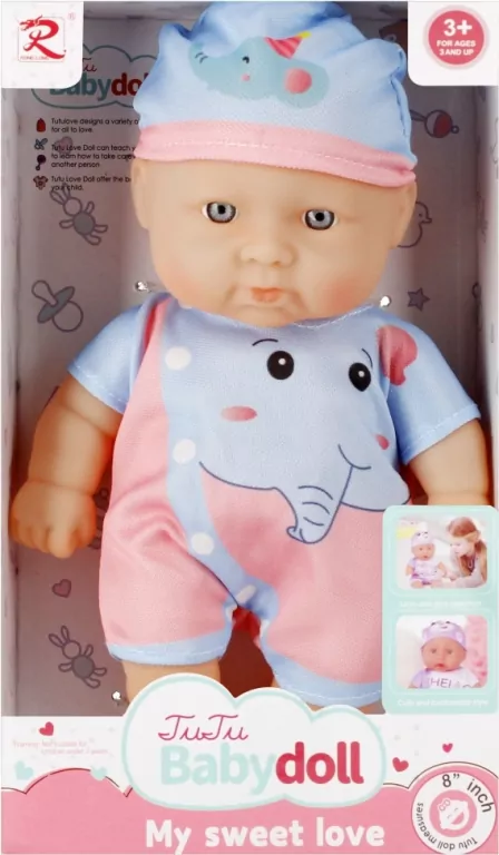 Lalka bobas 20cm Mega Creative 531474 - tantis.pl