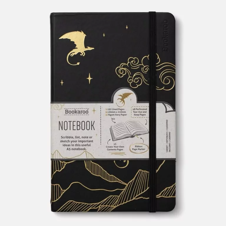 Bookaroo Notatnik Journal A5 - Smok - tantis.pl