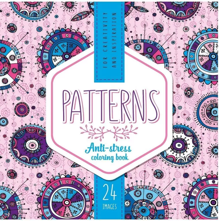 Kolorowanka antystresowa Patterns - tantis.pl