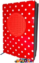 Zeszyt PIXIE CREW. A5/80K linia. Czerwony panel. 1 sztuka