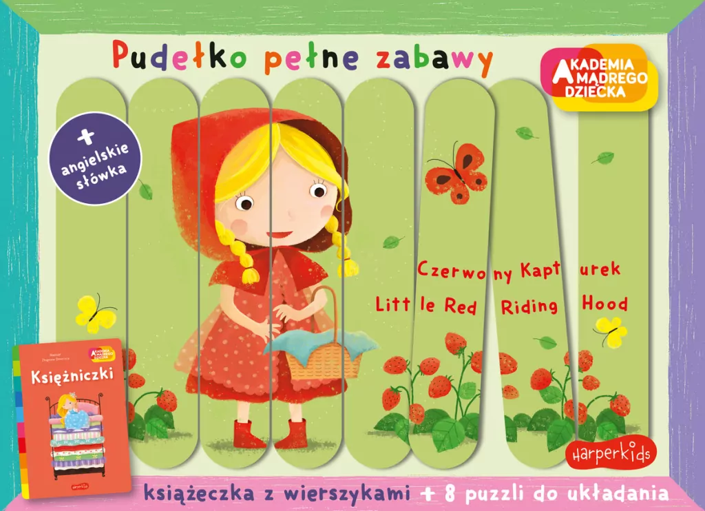 Księżniczki. Akademia mądrego dziecka. Pudełko pełne zabawy - tantis.pl