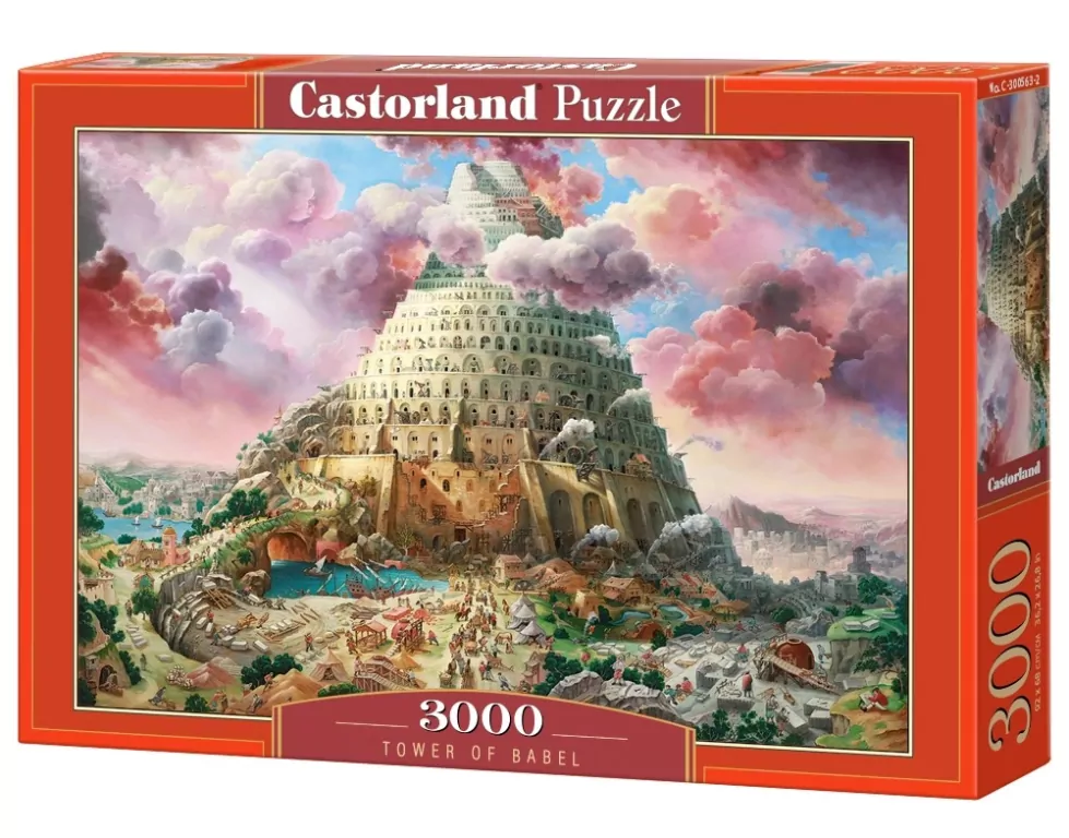 Puzzle 3000. Wieża Babel - tantis.pl