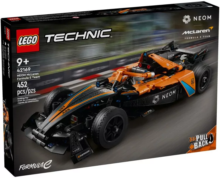 LEGO® Technic. NEOM McLaren Formula E Race Car 42169 - tantis.pl