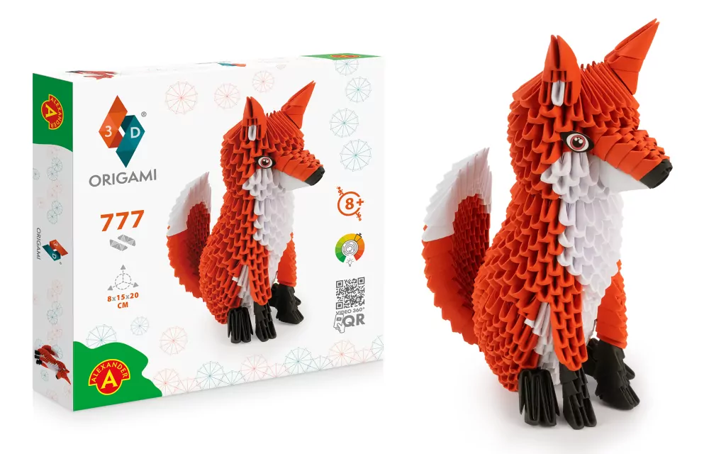 Origami 3D. Lis - tantis.pl