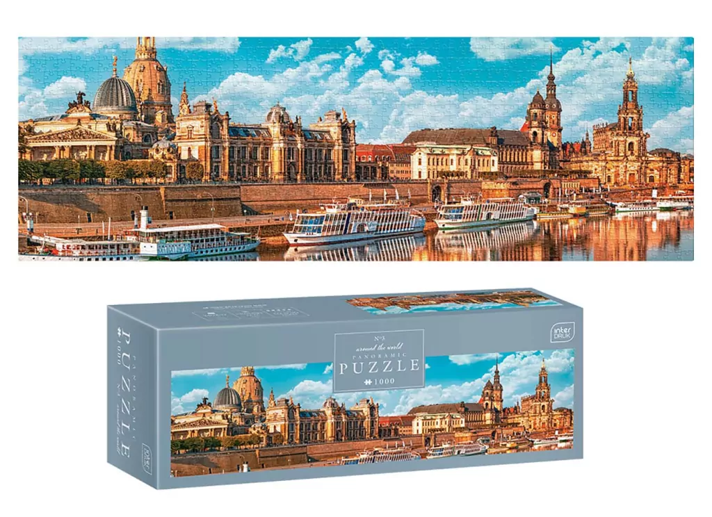 Interdruk. Puzzle 1000 panorama. Around the World 3 - tantis.pl