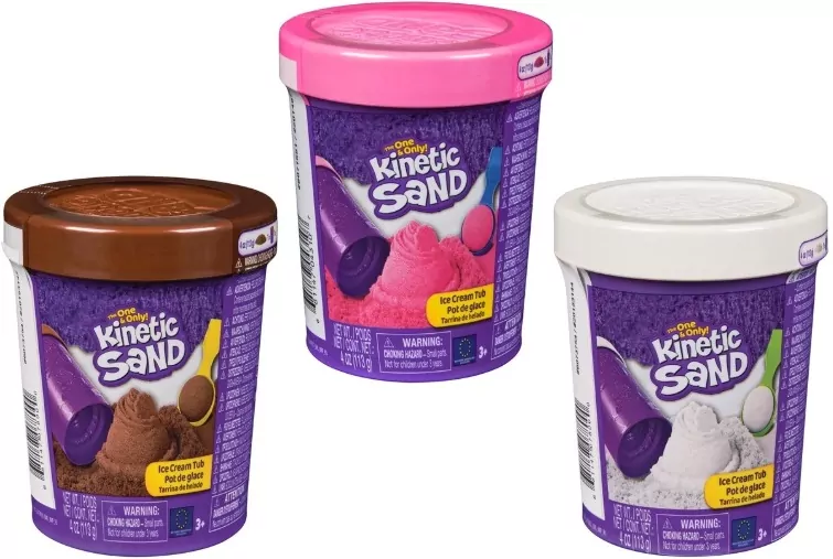 Kinetic Sand - Lodowa tuba mix - tantis.pl