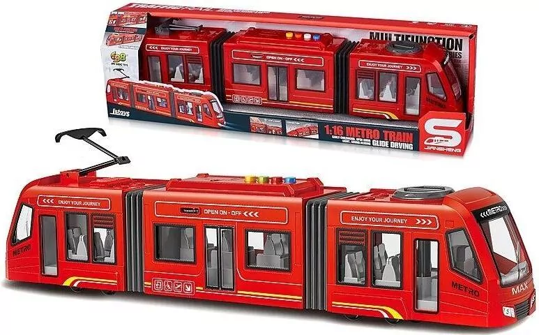 Tramwaj światło, dźwięk, otwierane drzwi 1:16 - tantis.pl