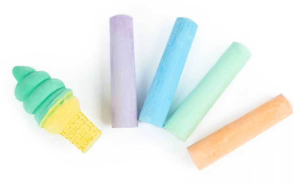 Kreda jumbo lody włoskie 8 elementów KIDEA - tantis.pl