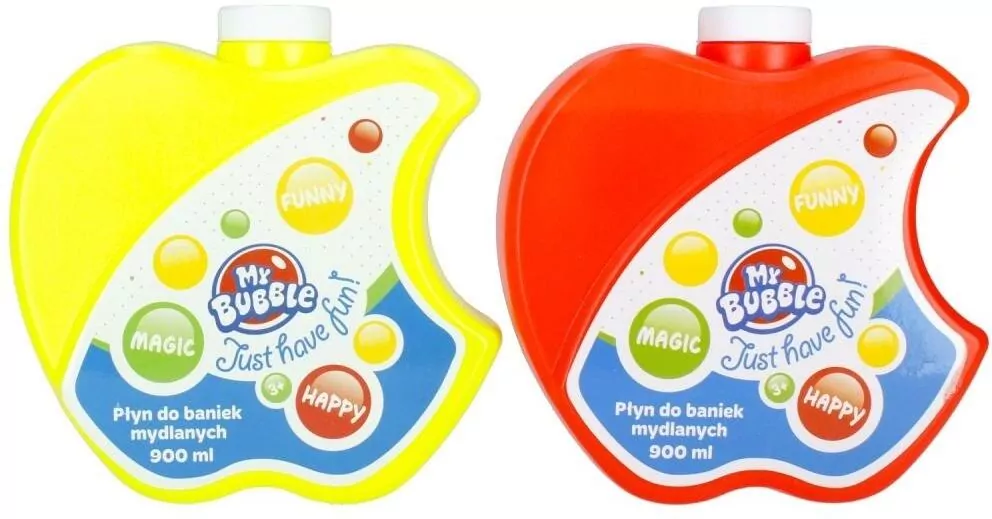 Płyn do baniek mydlanych. Jabłko, 900ml - tantis.pl