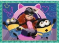 Puzzle 4w1 Zwariowane Minionki TREFL - tantis.pl