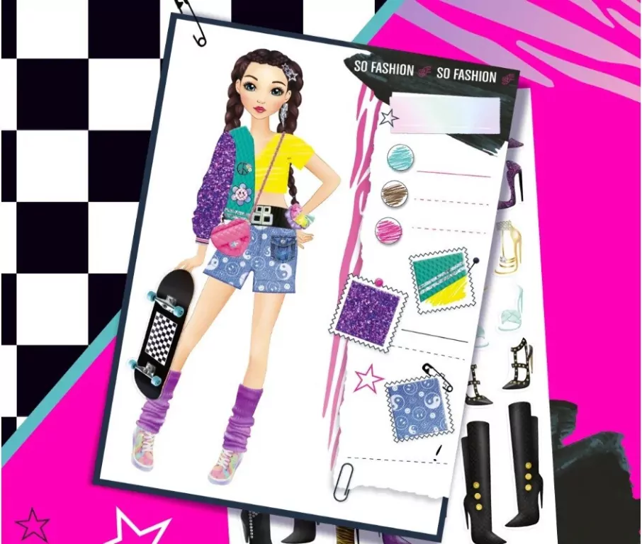 Projekt moda - zestaw szkicownik - tantis.pl