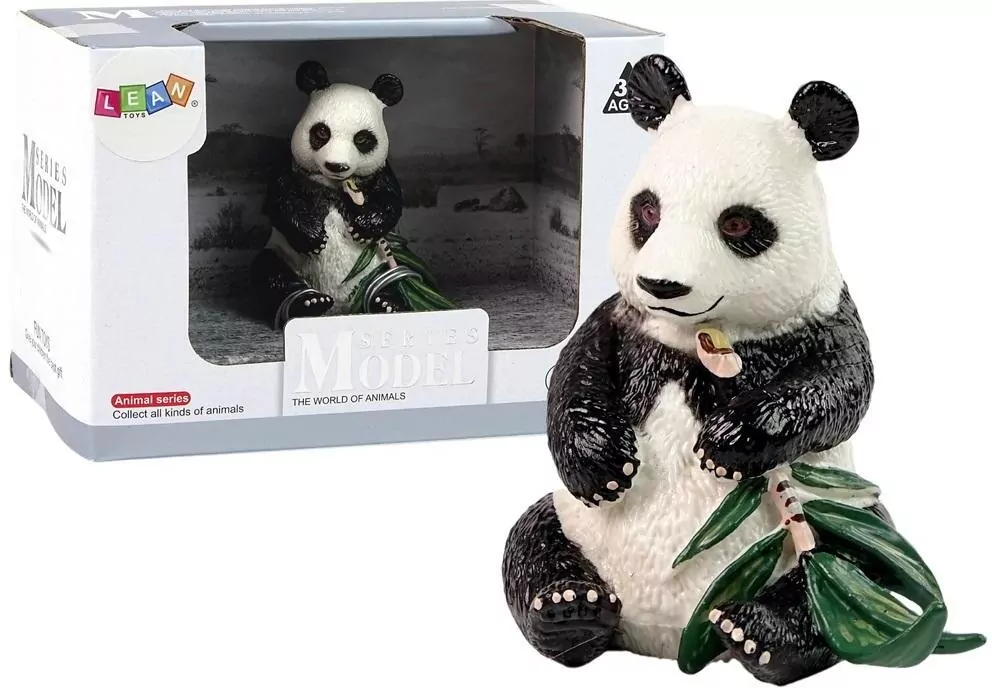 Figurka kolekcjonerska Panda Wielka z bambusem - tantis.pl