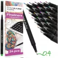 Cienkopisy 0.4mm 24 kolory - tantis.pl