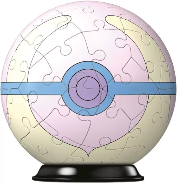 Ravensburger. Puzzle 3D Kula. Pokemon Heal Ball - tantis.pl