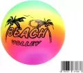 Piłka 9" Beach tęczowa D45322 77638 - tantis.pl