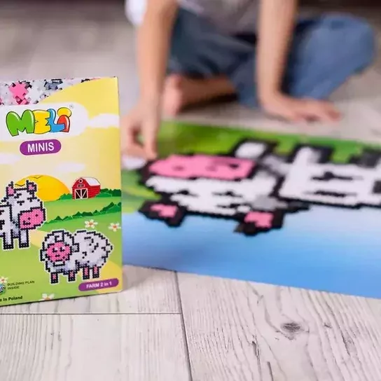 Klocki Meli Minis Farm 2w1 500 elementów - tantis.pl