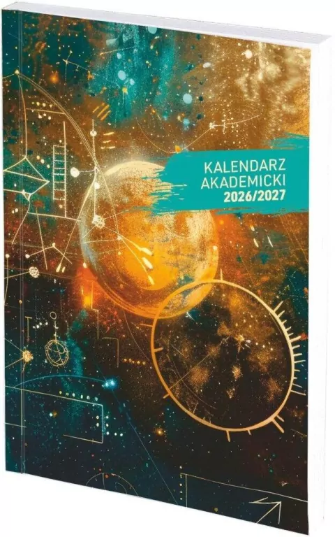 Kalendarz akad. 2016/2027 A5 tyg. PCV Kosmos - tantis.pl