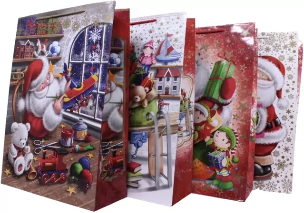 Torebka ozdobna T-10L Święta - tantis.pl