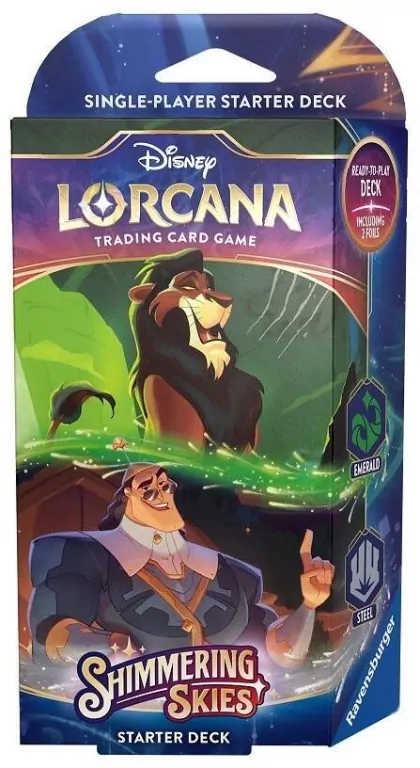 Disney Lorcana (Set05) starter deck set A - tantis.pl