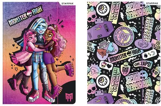 Teczka z gumką A4. Monster High - tantis.pl