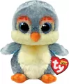Beanie Boos Fisher - szary pingwin 15cm - tantis.pl