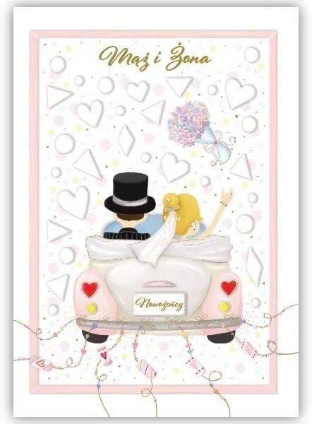 Kartka okolicznościowa Ślub TS - tantis.pl