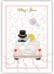 Kartka okolicznościowa Ślub TS