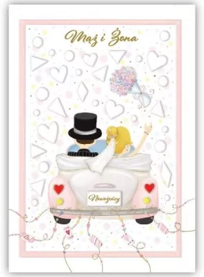 Kartka okolicznościowa Ślub TS