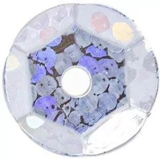 Cekiny hologramowe H 80 srebrny - tantis.pl