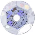 Cekiny hologramowe H 80 srebrny - tantis.pl