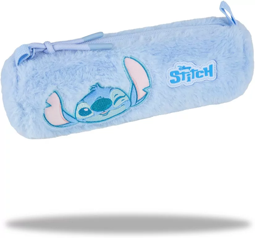 Saszetka tuba Disney Fluffy Stitch niebieski - tantis.pl